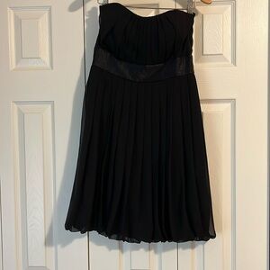 Black strapless White House Black Market Dress
